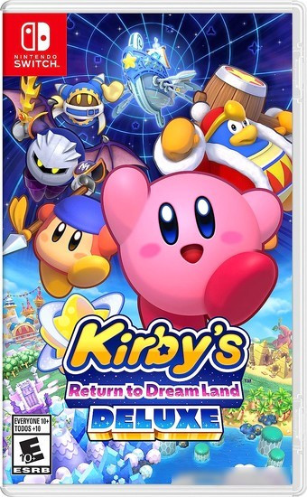 Игра для Nintendo Switch Kirby s Return To DreamLand: Deluxe Edition (без русской озвучки) - фото 1 - id-p218018303