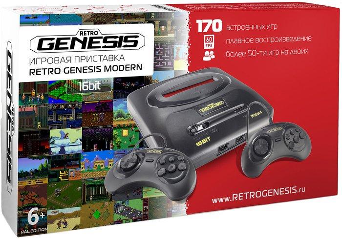 Игровая приставка Retro Genesis Modern PAL Edition (170 игр) - фото 1 - id-p218018318