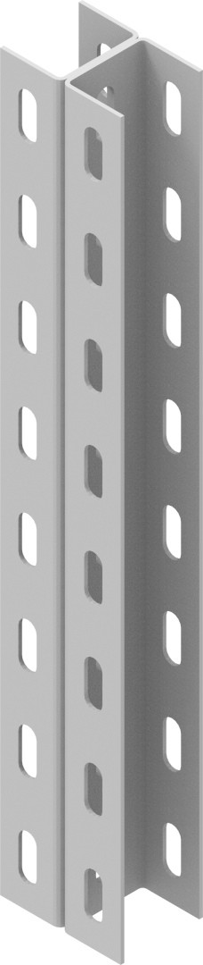 Стойка вертикальная сдвоенная KN9 толщина 2,5 мм