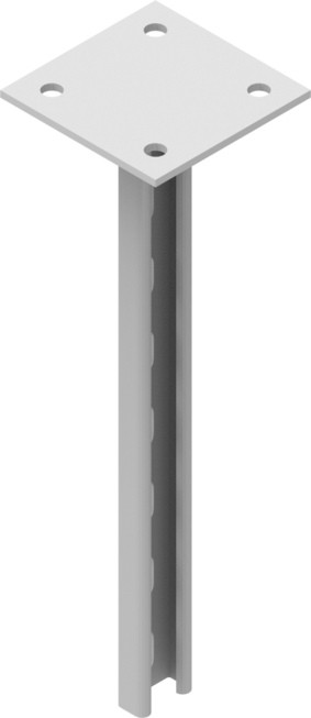 Консоль вертикальная KV6m толщина 2,0 мм