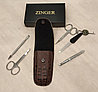 Маникюрный набор Zinger MS-Z5 (5 предметов) КОРИЧНЕВЫЙ, фото 4