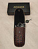 Маникюрный набор Zinger MS-Z5 (5 предметов) КОРИЧНЕВЫЙ, фото 5