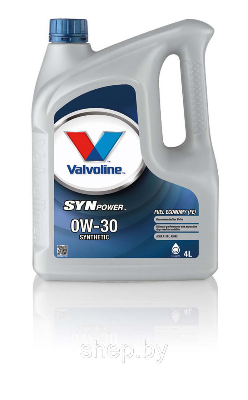 Моторное масло Valvoline SynPower FE 0W-30 4L - фото 1 - id-p218022529