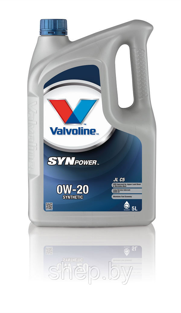 Моторное масло Valvoline SynPower JL C5 0W-20 5L - фото 1 - id-p218023538