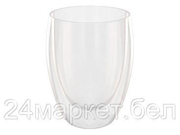 QWERTY Китай Бокал стеклянный с двойными стенками, 350 мл, серия Puro, QWERTY (Чашка стеклянная, ручной