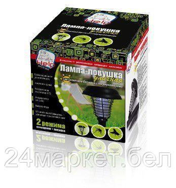 80416 HELP лампа-ловушка для комаров уличная (на солнечной батарее), фото 2
