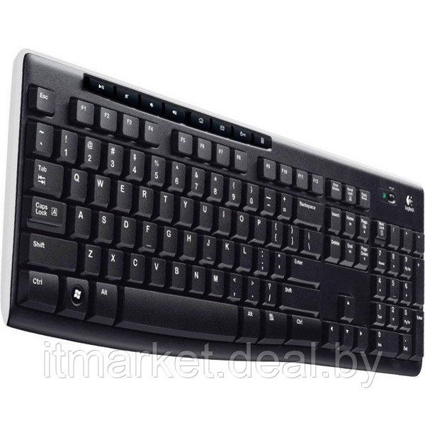 Клавиатура Logitech Wireless Keyboard K270 Black - фото 1 - id-p218022178