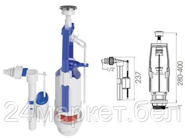 AV engineering Турция Арматура для смывного бачка универсальная с клапаном боковой подачи, AV Engineering