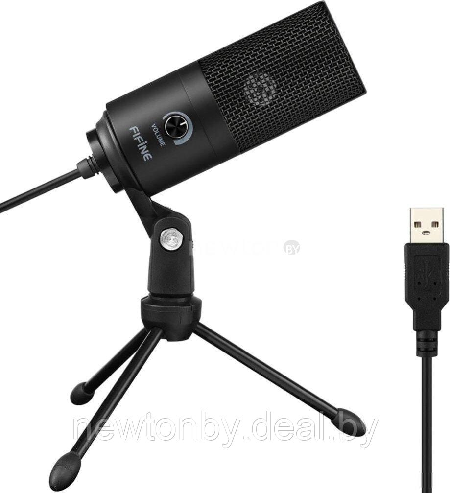 Микрофон FIFINE K669 (черный) - фото 1 - id-p217664866