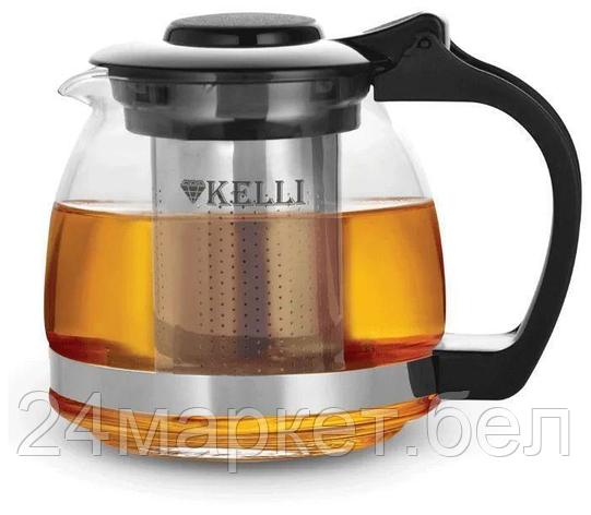 KL-3098 Заварочный чайник 0,6л Kelli, фото 2