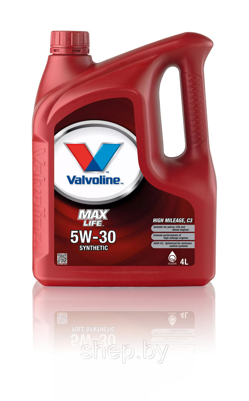 Моторное масло Valvoline MaxLife C3 5W-30 4L - фото 1 - id-p218027751