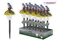 TDM Китай Светильник СП "Птицы" на солнечных батареях, меняют цвет, пластик, в ассортименте, ДБ, TDM