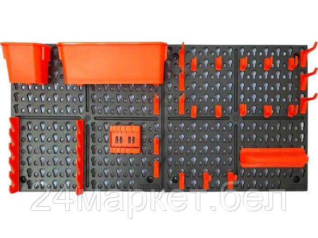 Панель инструментальная Blocker Expert с наполнением большая, 652х100х326 мм, черный/оранж., BLOCKER, фото 2