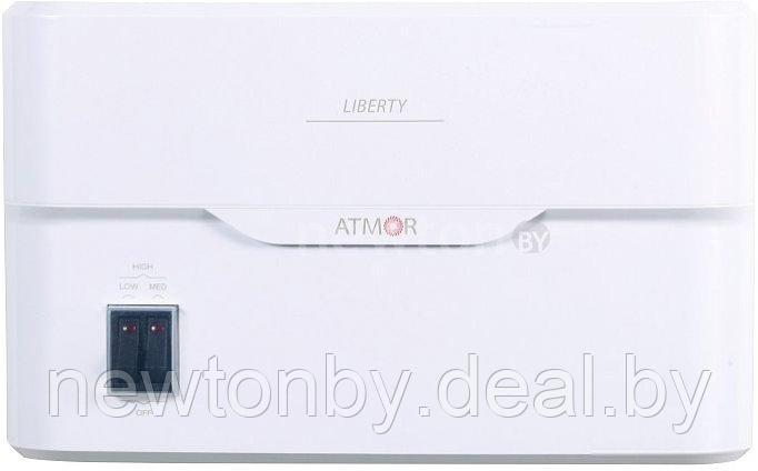 Проточный электрический водонагреватель кран+душ Atmor Liberty 5 кВт Combi - фото 1 - id-p207425217