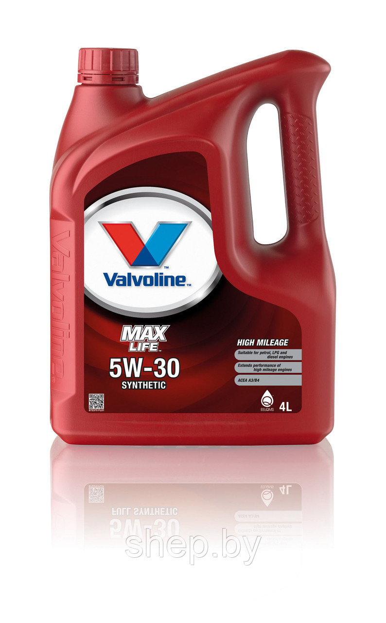 Моторное масло Valvoline MaxLife 5W-30 4L - фото 1 - id-p218029596