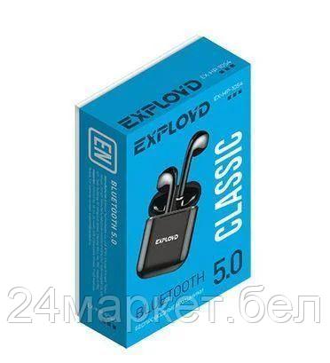 EX-HP-1054 черные Classic Bluetooth-наушники внутриканальные EXPLOYD, фото 2
