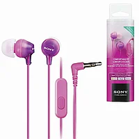 MDR-EX15AP фиолетовые с микрофоном Наушники проводные вкладыши SONY