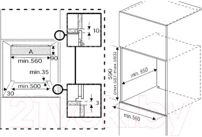 Электрический духовой шкаф Indesit IFE 3644 BL - фото 6 - id-p218029434