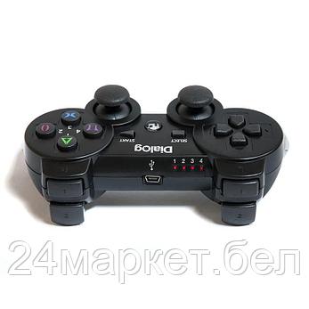 GP-A17 Action - вибрация, 12 кнопок, PC USB/PS3, черный Геймпад DIALOG, фото 2
