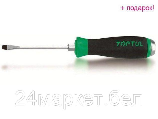 TOPTUL Тайвань Отвертка ударная "-" 1.2x8x175мм TOPTUL (FAGB0818), фото 2