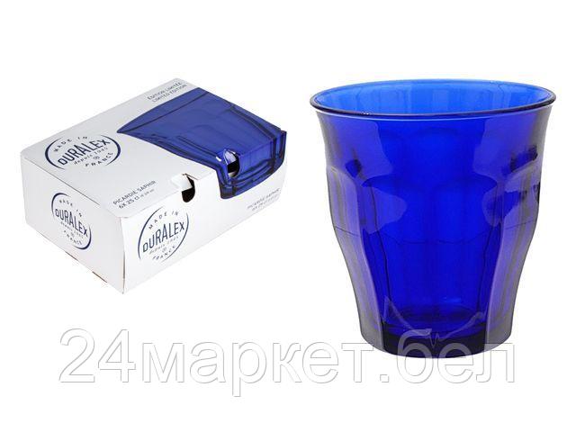Набор стаканов, 6 шт., 250 мл, серия Picardie Saphir, DURALEX (Франция) - фото 1 - id-p218025572