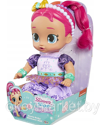 Оригинал Мягкая игрушка Кукла малышка Джин Шиммер - Shimmer and Shine, фото 3