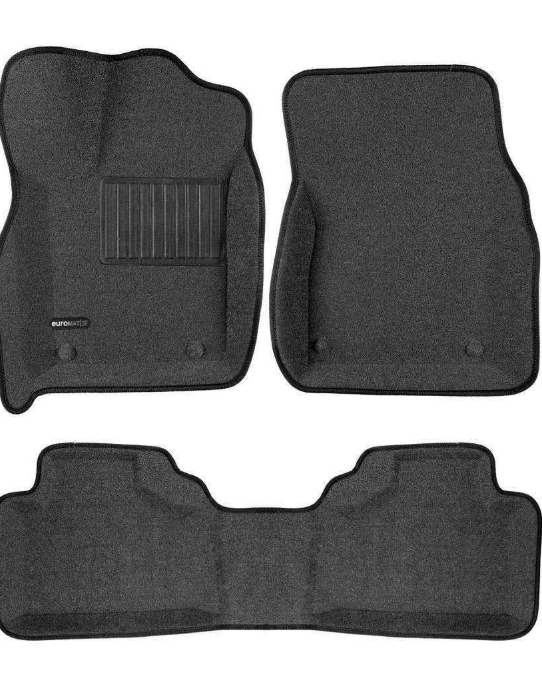 Коврики салона 3D Business текстильные (Euro-standart) серые для Jeep Grand Cherokee (2010-2018) № - фото 1 - id-p74449377