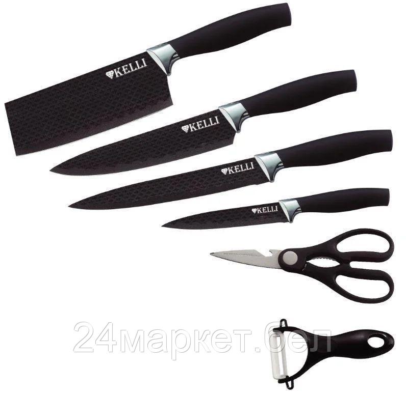Набор ножей KELLI KL-2035 - фото 1 - id-p218024473