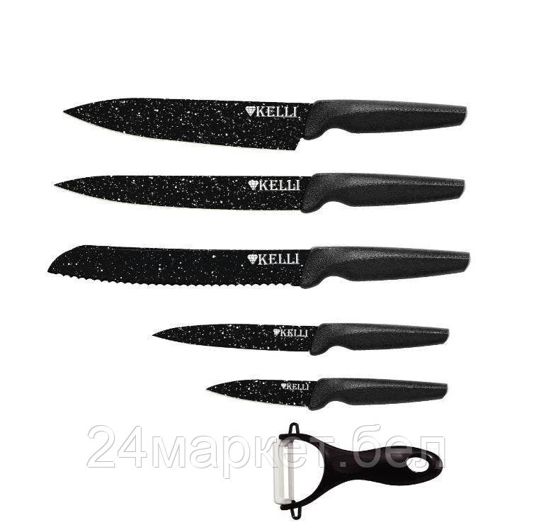 Набор ножей KELLI KL-2033 - фото 1 - id-p218024475