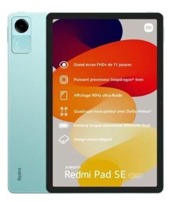 Планшет Xiaomi Redmi Pad SE 8/256GB (Международная версия) Мятный - фото 1 - id-p218030981