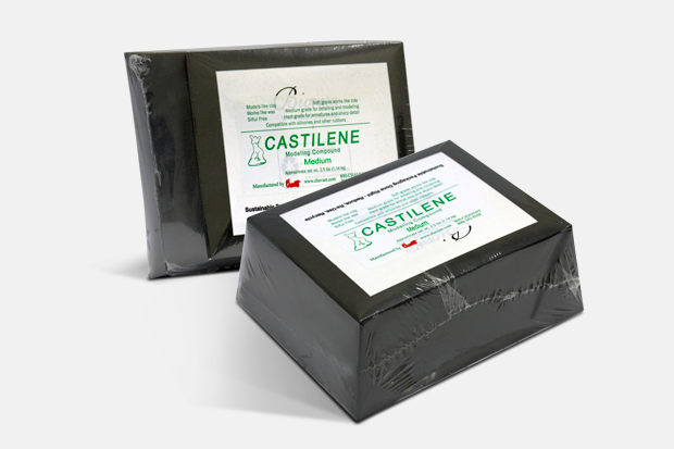 Пластилин CASTILENE скульптурный Medium (зеленый) 1,14 кг - фото 1 - id-p218032954
