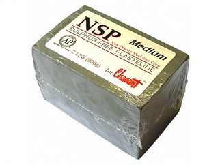 Пластилин NSP скульптурный Medium (зеленый) 0,906 кг - фото 1 - id-p218032956