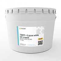 Белый Гелькоут ISO NPG 700TP + S-pure white UV спрей 5 кг