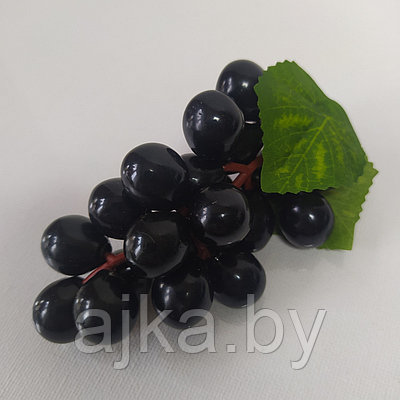 Муляж Гроздь винограда 10 см, черный