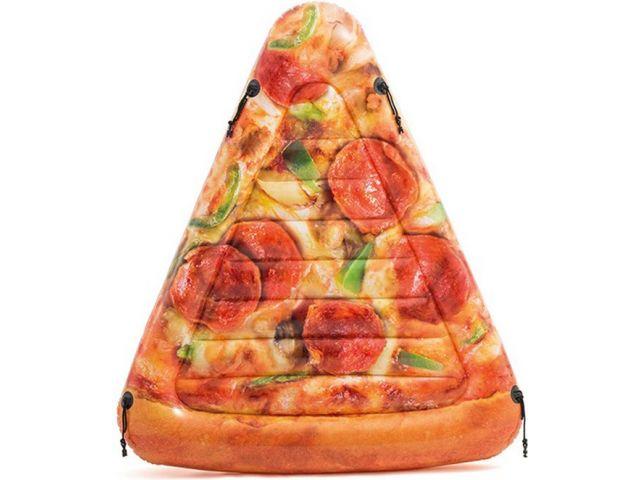 Надувной матрас Кусок пиццы, 175х145 см, INTEX - фото 1 - id-p218034437