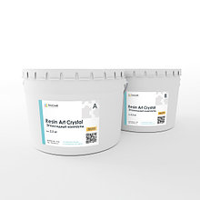 Resin Art Эпоксидная смола + отвердитель (2,5+2,5) Crystal 5 кг