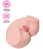 Мастурбатор реалистичный вагина с вибрацией Kokos Maria Onahole 001, телесный, 36,5 см, фото 3