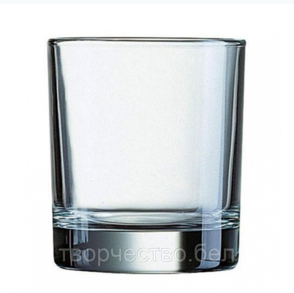 Прозрачный стакан с высоким дном для свечи, 300 мл - фото 1 - id-p218040762