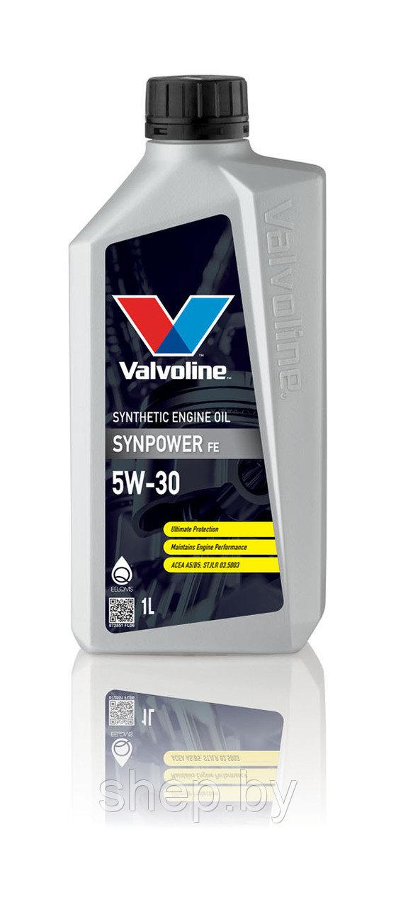 Моторное масло Valvoline SynPower FE 5W-30 1L - фото 1 - id-p218041582