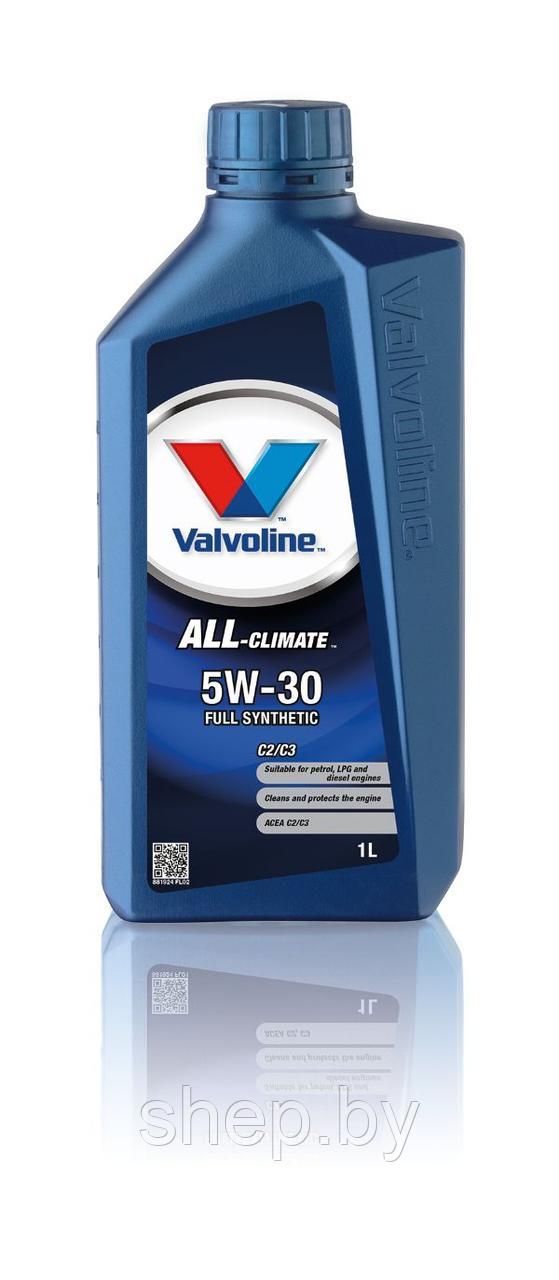 Моторное масло Valvoline All-Climate С2/С3 5W-30 1L - фото 1 - id-p218042229