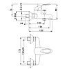 Смеситель Juguni JGN0220 ванно-душевой одноручный с коротким изливом Арт. 0402.614, фото 2