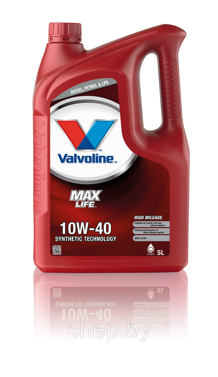 Моторное масло Valvoline MaxLife 10W-40 5L - фото 1 - id-p218045779