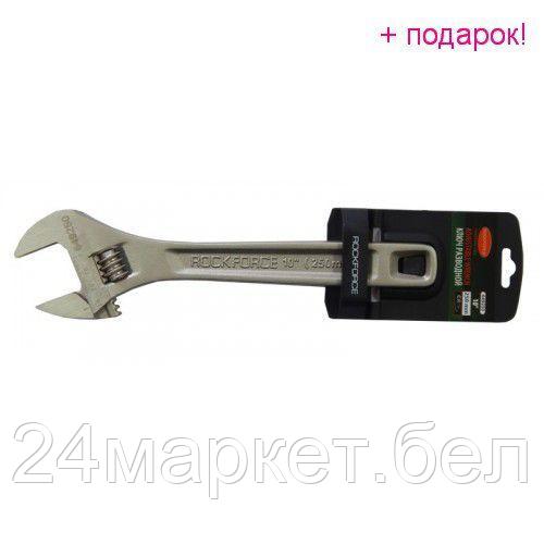 Ключ разводной Profi CRV 10"-250мм (захват 0-30мм), на пластиковом держателе RF-649250 - фото 1 - id-p218046683