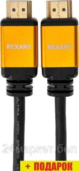Кабель Rexant HDMI - HDMI 17-6005 (3 м, черный) - фото 1 - id-p218049264