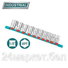 Набор головок 1/2 " TOTAL THT121101 (10шт) THT121101