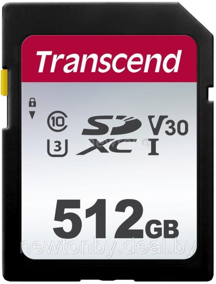 Карта памяти Transcend SDXC 300S 512GB - фото 1 - id-p216144198