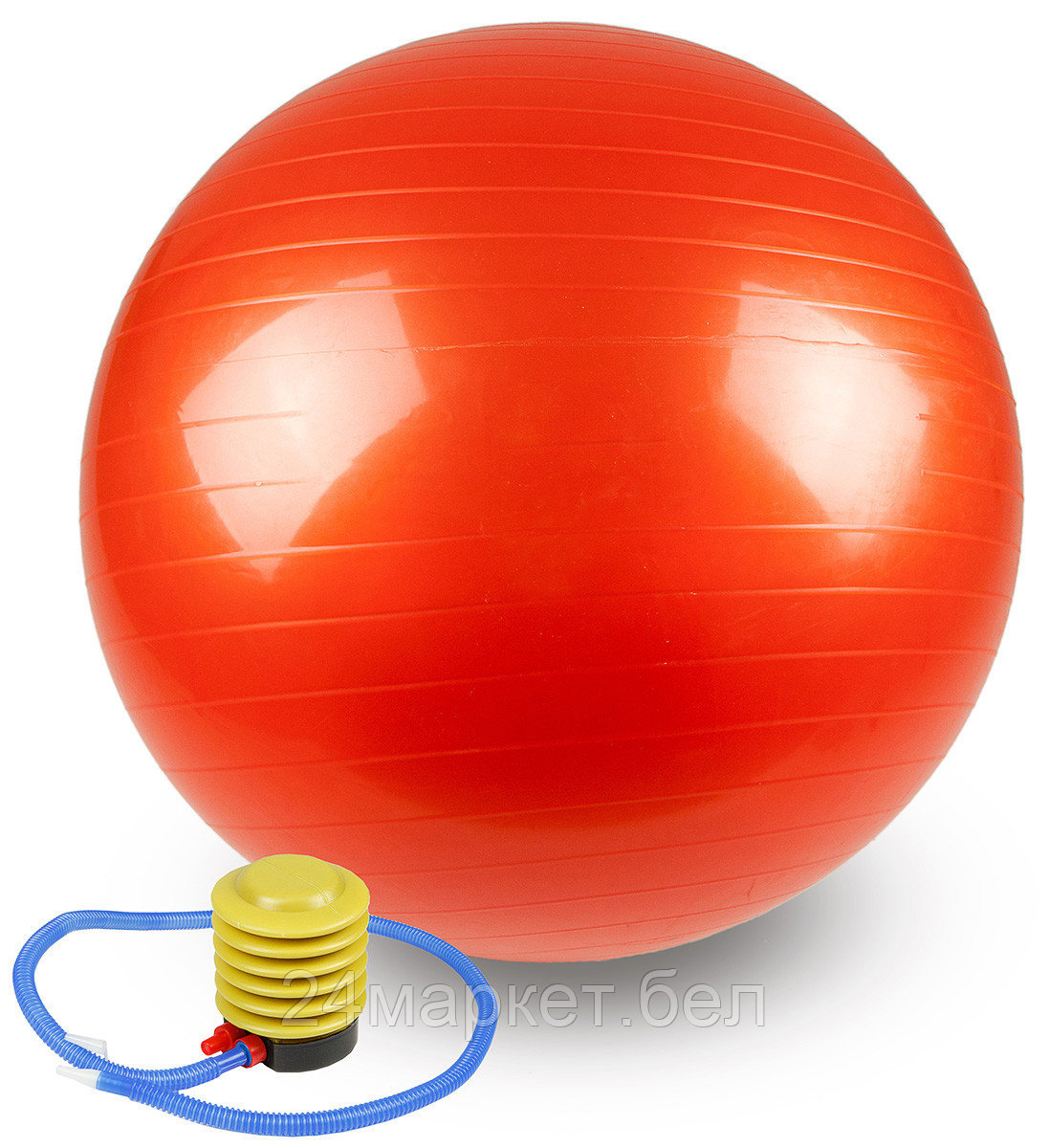 Мяч гимнастический фитбол с насосом 75 см - фото 2 - id-p218048396