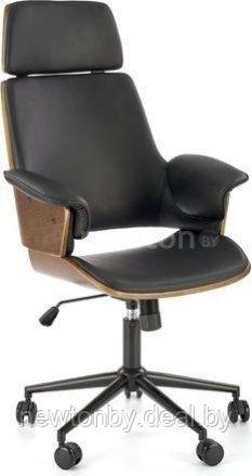 Кресло Halmar Weber (ореховый/черный) - фото 1 - id-p214509791