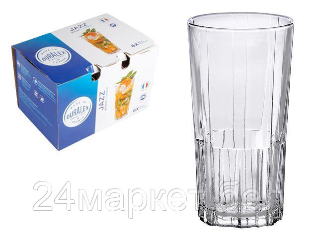 Набор стаканов, 6 шт., 300 мл, серия Jazz, DURALEX (Франция) - фото 1 - id-p218048273