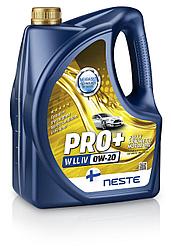 Моторное масло Neste Pro+ W LL-IV 0W20 4L